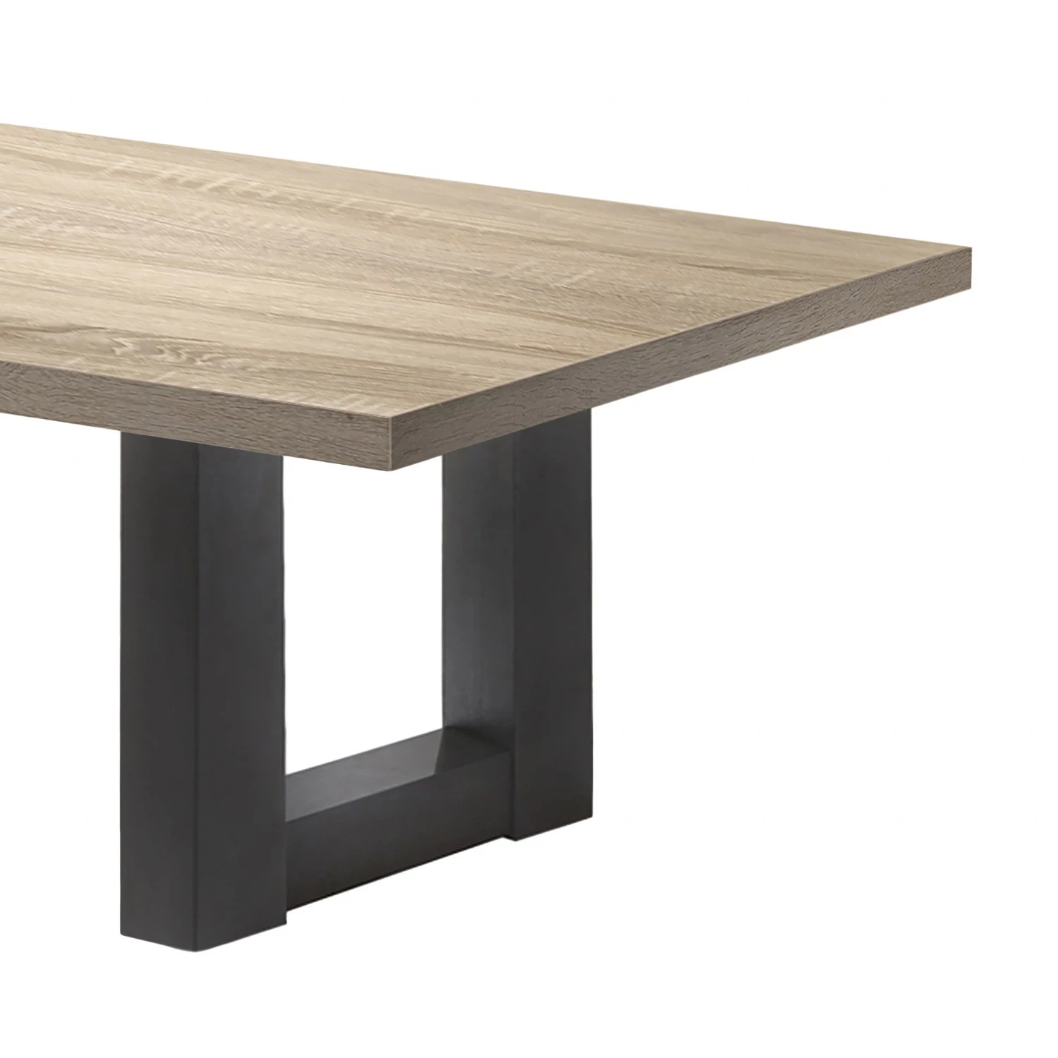 Loftscape Table basse Bridgetown I - Imitation chêne brut de sciage 4 Loftscape Table basse Bridgetown I - Imitation chêne brut de sciage – Image 2