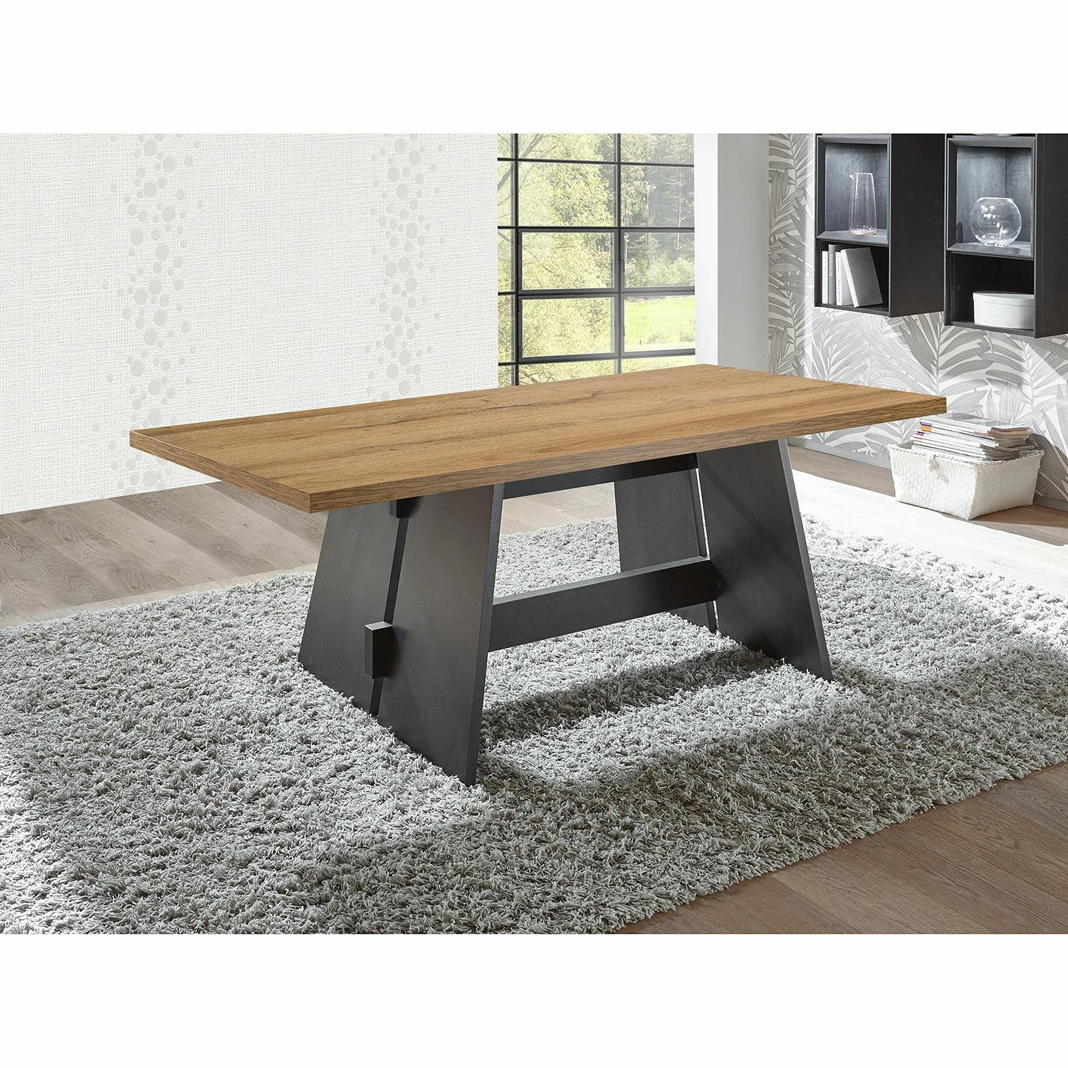 Red Living Table basse Rangeville II - Imitation chêne 4 Red Living Table basse Rangeville II - Imitation chêne – Image 2