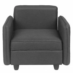 Fredriks Fauteuil Lavara I - Tissu - Gris foncé -loftscape Boutique 1000154391 190722 09292700081 DETAILS P000000001000154391