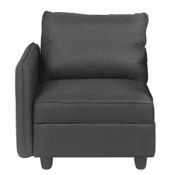 Fredriks Fauteuil Lavara I - Tissu - Gris foncé -loftscape Boutique 1000154391 200617 14581500002 DETAILS P000000001000154391