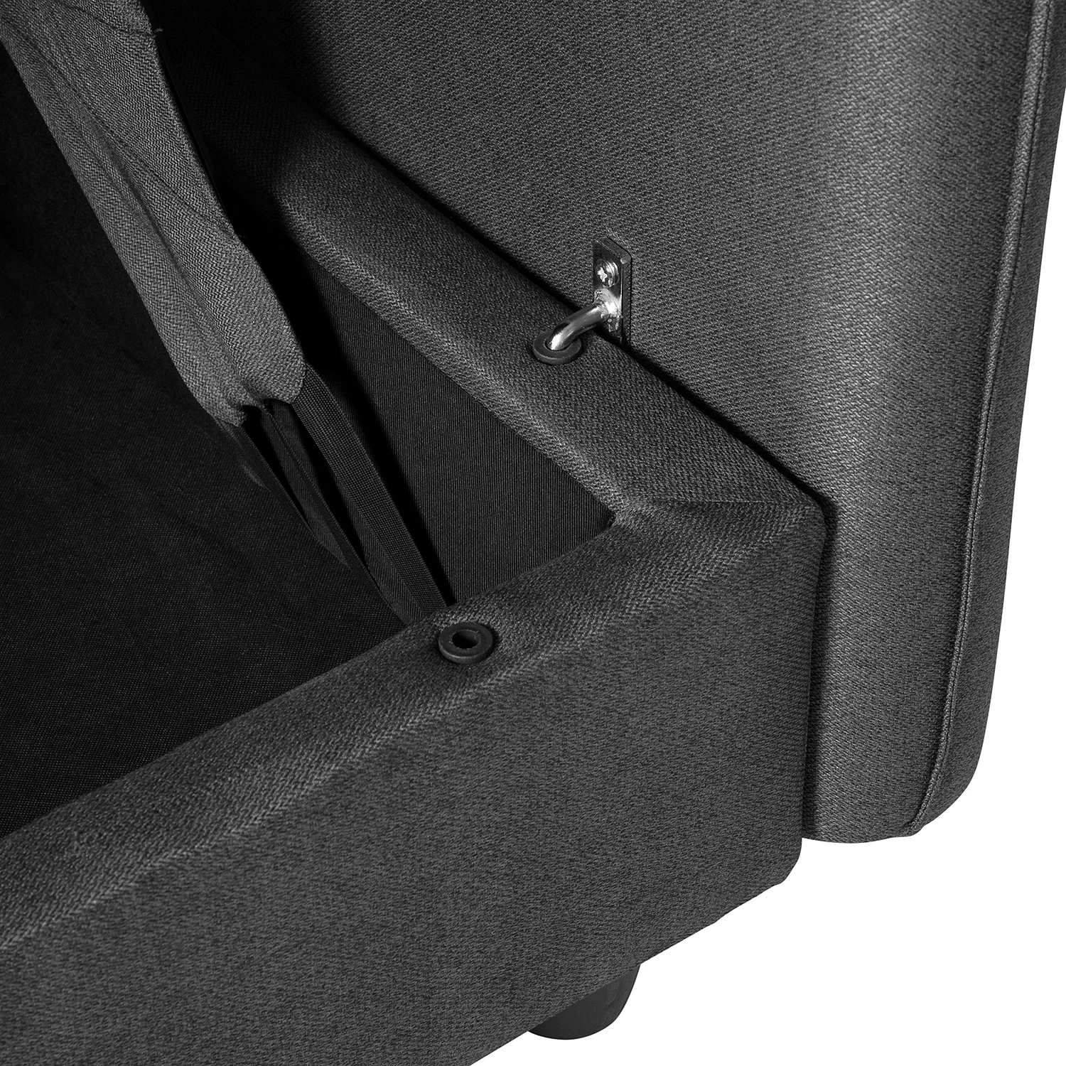 Fredriks Canapé d’angle Lavara II - Tissu - Gris foncé 10 Fredriks Canapé d’angle Lavara II - Tissu - Gris foncé – Image 8