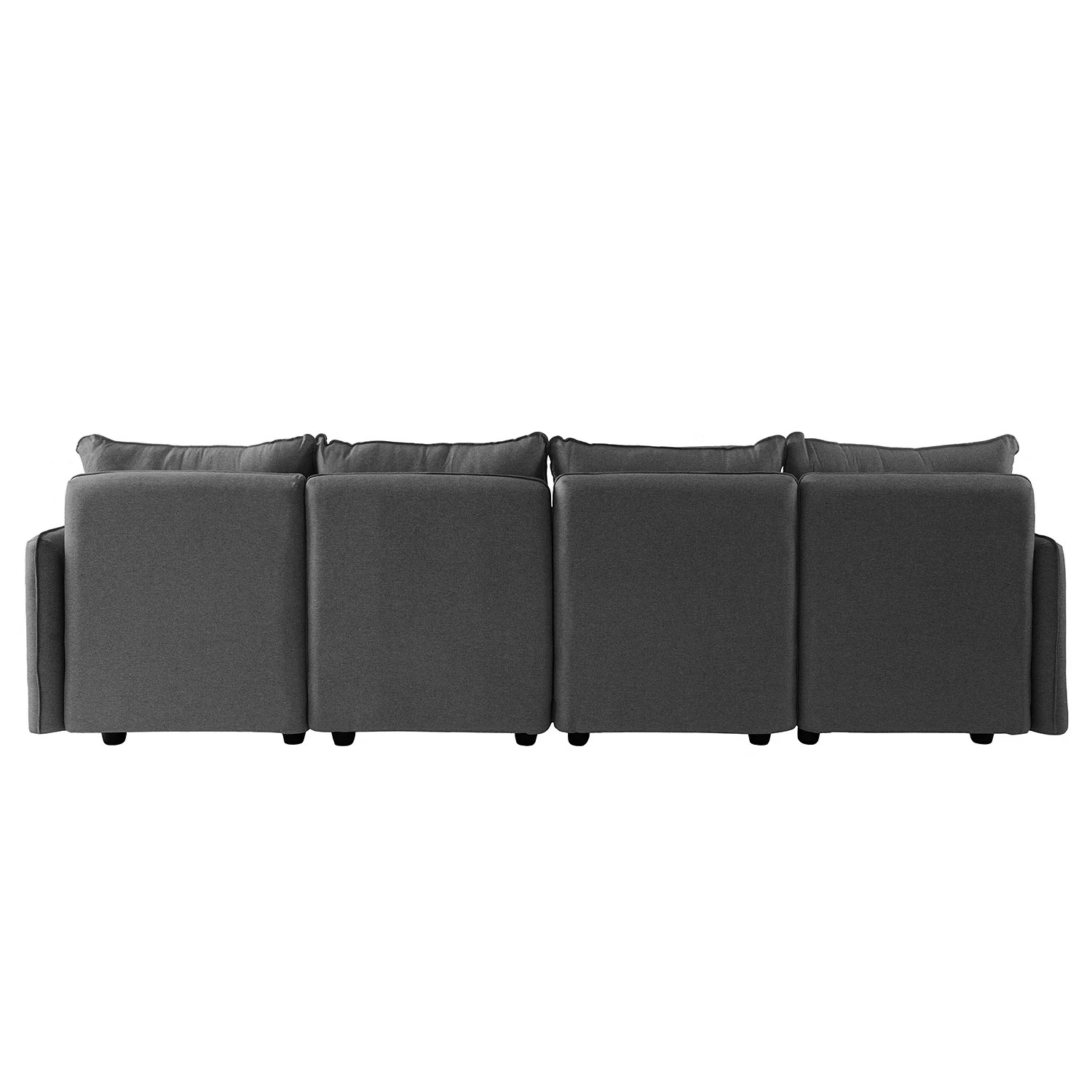 Fredriks Grand canapé Lavara II - Tissu - Gris foncé 8 Fredriks Grand canapé Lavara II - Tissu - Gris foncé – Image 6