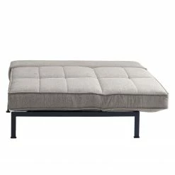 Chillout by Franz Fertig Canapé convertible Filius - Tissu - Gris - Fonction lit à gauche (vue de face) -loftscape Boutique 1000156411 190206 15352000019 GALLERYIMAGES P000000001000156411
