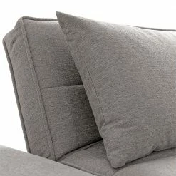 Chillout by Franz Fertig Canapé convertible Filius - Tissu - Gris - Fonction lit à gauche (vue de face) -loftscape Boutique 1000156411 190206 15352000026 GALLERYIMAGES P000000001000156411