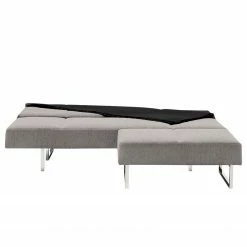 Chillout by Franz Fertig Canapé convertible Goran - Tissu - Gris - Avec repose-pieds -loftscape Boutique 1000156448 190206 15352300063 GALLERYIMAGES P000000001000156448