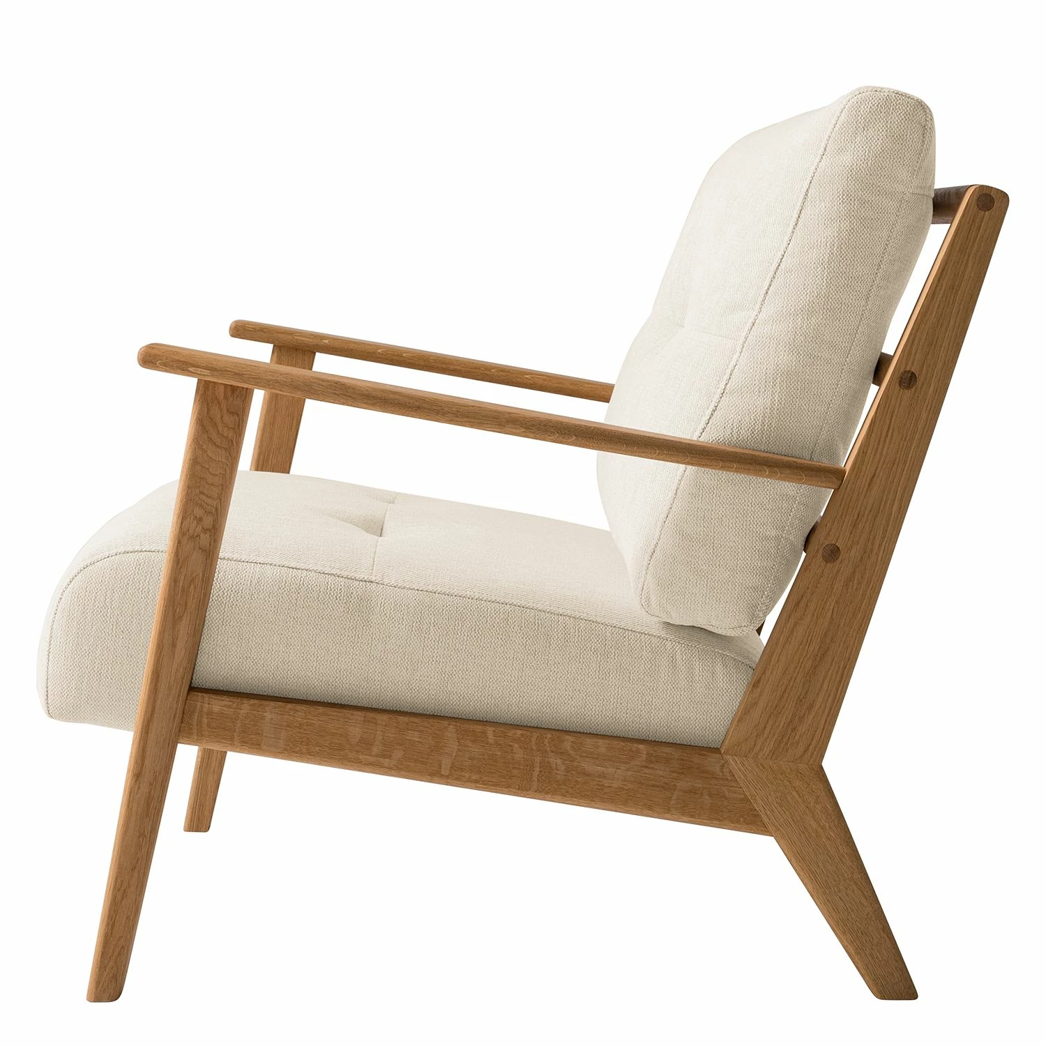 Studio Copenhagen Fauteuil TIMON - Tissu Saia: Beige 11 Studio Copenhagen Fauteuil TIMON - Tissu Saia: Beige – Image 9