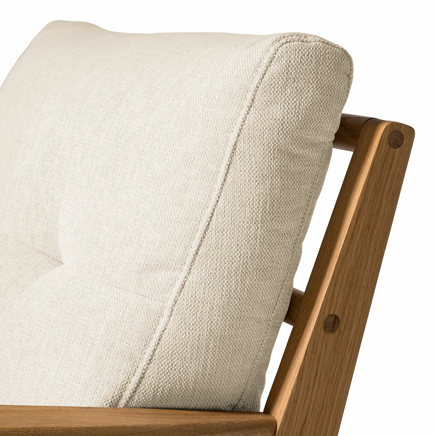 Studio Copenhagen Fauteuil TIMON - Tissu Saia: Beige 15 Studio Copenhagen Fauteuil TIMON - Tissu Saia: Beige – Image 13