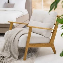 Studio Copenhagen Fauteuil TIMON - Tissu Saia: Beige 23 Studio Copenhagen Fauteuil TIMON - Tissu Saia: Beige -loftscape Boutique 1000156463 220429 022 MOOD DETAILS P000000001000156463 mood