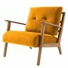 Studio Copenhagen Fauteuil TIMON - Velours Shyla: Jaune moutarde -loftscape Boutique 1000156465 190305 16350400127 IMAGE P000000001000156465