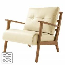 Studio Copenhagen Fauteuil TIMON - Cuir véritable Neka : Crème -loftscape Boutique 1000156474 190305 16352600209 ICON GALLERYIMAGES P000000001000156474 icon seal