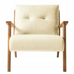 Studio Copenhagen Fauteuil TIMON - Cuir véritable Neka : Crème -loftscape Boutique 1000156474 190305 16352600210 GALLERYIMAGES P000000001000156474