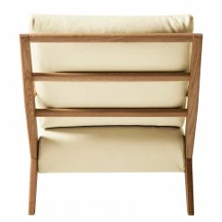 Studio Copenhagen Fauteuil TIMON - Cuir véritable Neka : Crème -loftscape Boutique 1000156474 190305 16352600212 GALLERYIMAGES P000000001000156474