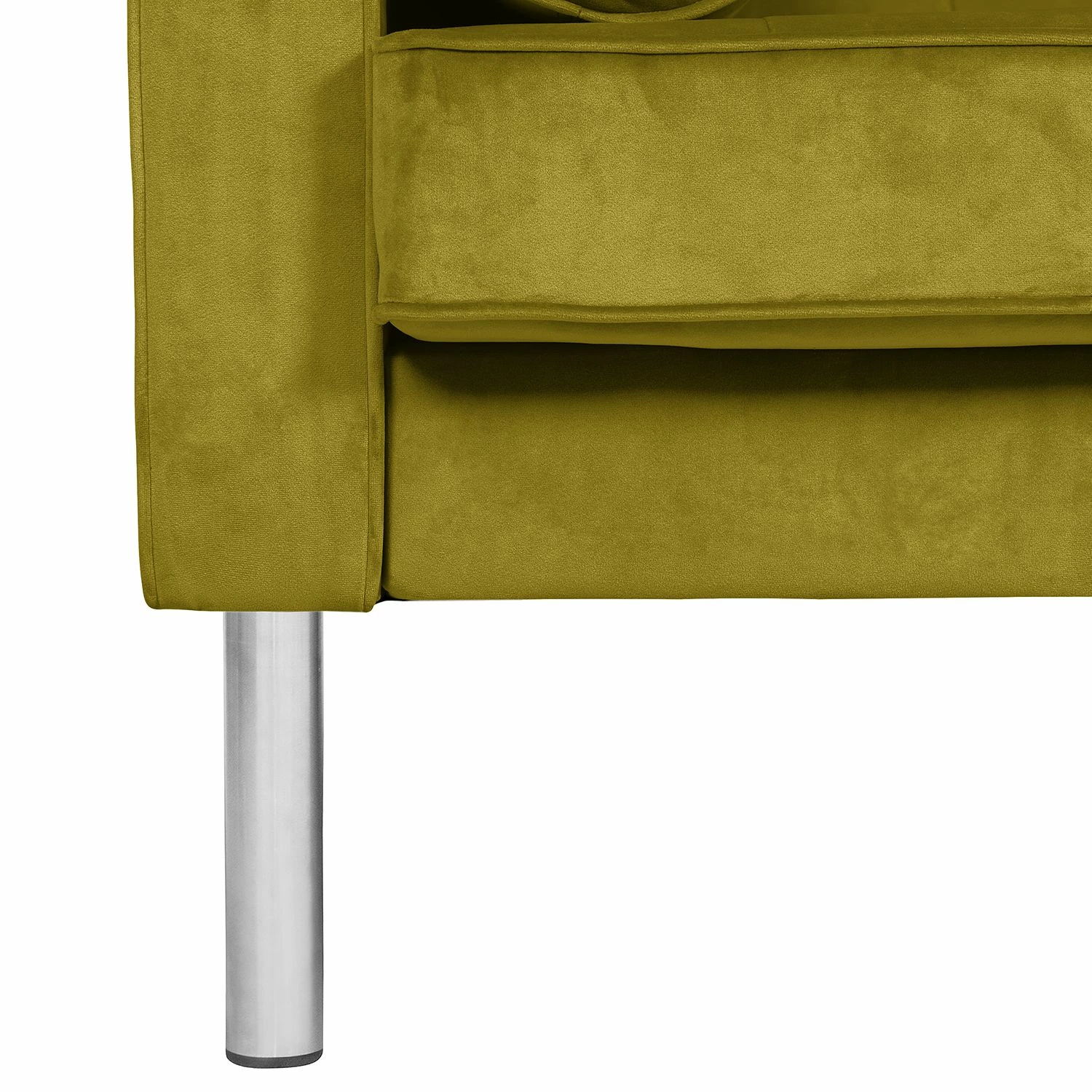 Fredriks Canapé 2 places Chelsea III - Microfibre - Tissu Tond : Vert - Cylindre 9 Fredriks Canapé 2 places Chelsea III - Microfibre - Tissu Tond : Vert - Cylindre – Image 7