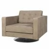 Fredriks Fauteuil pivotant Chelsea IV - Cuir - Cuir véritable Custo : Gris clair 2 Fredriks Fauteuil pivotant Chelsea IV - Cuir - Cuir véritable Custo : Gris clair -loftscape Boutique 1000156555 190215 12583000500 IMAGE P000000001000156555