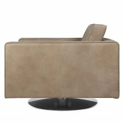 Fredriks Fauteuil pivotant Chelsea IV - Cuir - Cuir véritable Custo : Gris clair -loftscape Boutique 1000156555 190215 12583100503 GALLERYIMAGES P000000001000156555