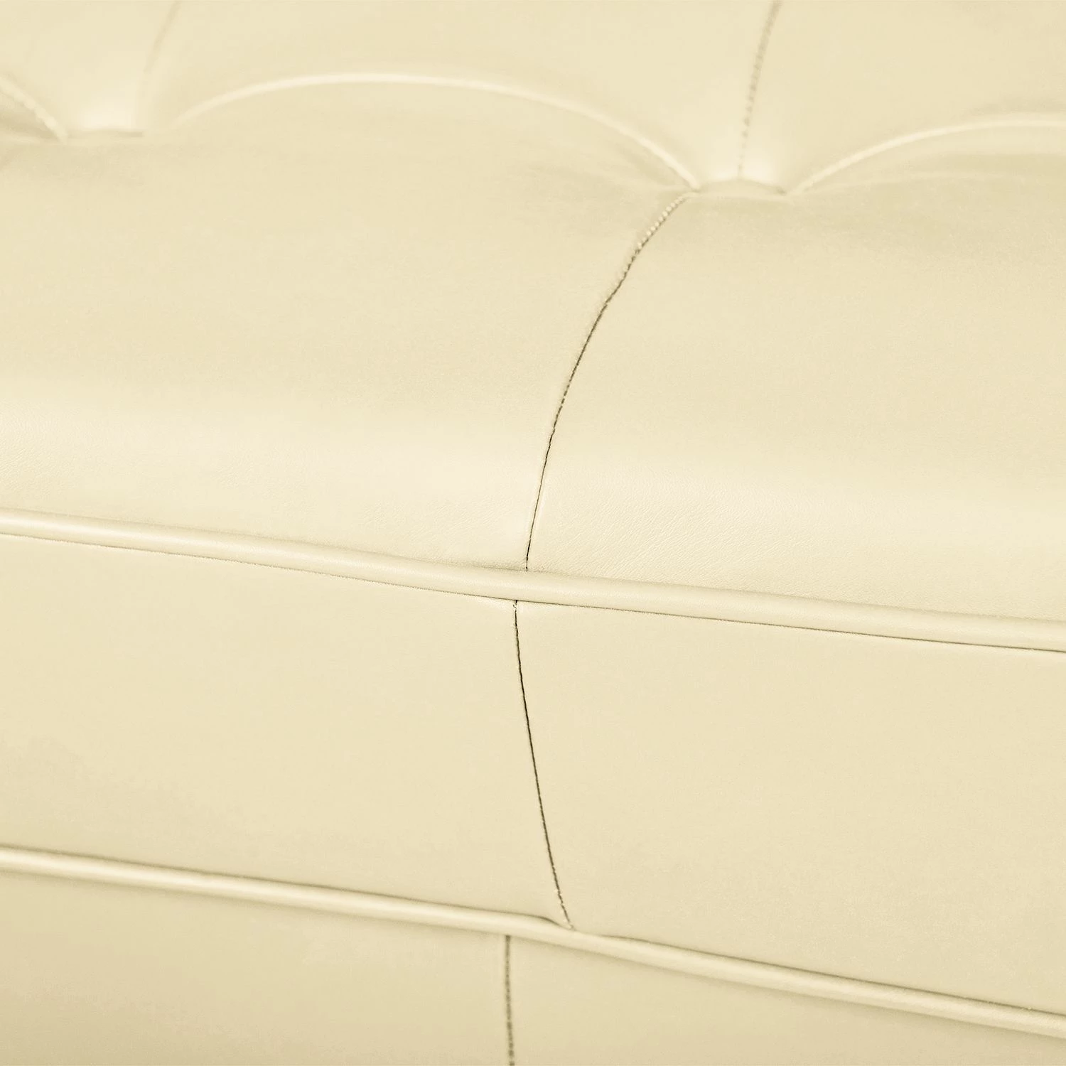 Fredriks Canapé 2 places Chelsea IV - Cuir - Cuir véritable Lasde : Crème - Cylindre 8 Fredriks Canapé 2 places Chelsea IV - Cuir - Cuir véritable Lasde : Crème - Cylindre – Image 6