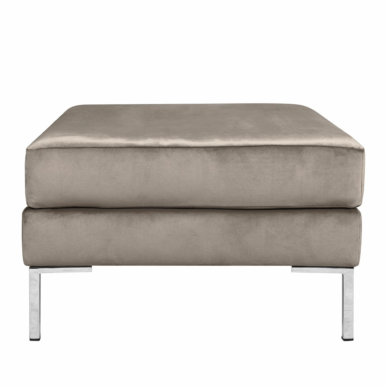 Fredriks Repose-pieds Portobello III - Microfibre - Tissu Tond : Gris clair - Angulaire 6 Fredriks Repose-pieds Portobello III - Microfibre - Tissu Tond : Gris clair - Angulaire – Image 4