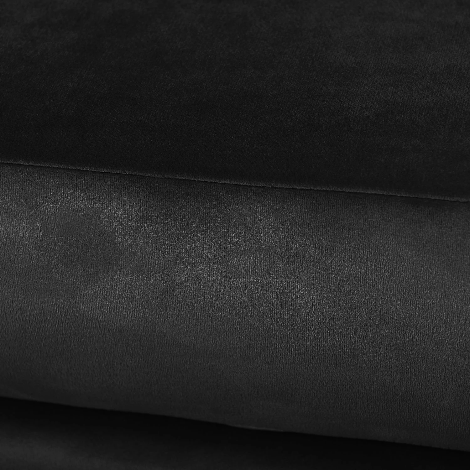 Fredriks Repose-pieds Portobello III - Microfibre - Tissu Tond : Noir - Luge 7 Fredriks Repose-pieds Portobello III - Microfibre - Tissu Tond : Noir - Luge – Image 5