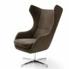 Loftscape Fauteuil Crawley - Microfibre - Marron foncé -loftscape Boutique 1000157340 190320 11533400020 IMAGE P000000001000157340
