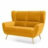 Norrwood Canapé Glenhaven (2 places) - Velours - Jaune moutarde -loftscape Boutique 1000157405 190320 11541400289 IMAGE P000000001000157405