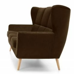 Norrwood Canapé Glenhaven (3 places) - Velours - Marron foncé 14 Norrwood Canapé Glenhaven (3 places) - Velours - Marron foncé -loftscape Boutique 1000157407 190320 11541600306 GALLERYIMAGES P000000001000157407