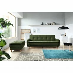 Loftscape Canapé convertible Pabna - Velours - Vert foncé - Aucun accessoire fourni 16 Loftscape Canapé convertible Pabna - Velours - Vert foncé - Aucun accessoire fourni -loftscape Boutique 1000157438 190320 11545400571 MOOD GALLERYIMAGES P000000001000157438 mood