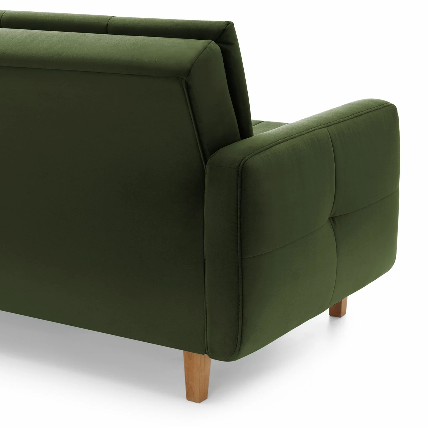 Loftscape Canapé convertible Pabna - Velours - Vert foncé - Aucun accessoire fourni 13 Loftscape Canapé convertible Pabna - Velours - Vert foncé - Aucun accessoire fourni – Image 11