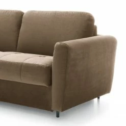 Loftscape Canapé convertible Leopoldina - Velours - Gris solino - Largeur : 169 cm -loftscape Boutique 1000157502 190320 11571301436 GALLERYIMAGES P000000001000157502