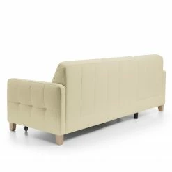 Loftscape Canapé d’angle Princesa - Cuir véritable - Blanc - Fonction couchage - Coffre de lit -loftscape Boutique 1000157545 190320 11584201856 GALLERYIMAGES P000000001000157545