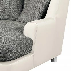 Ridgevalley Loveuse Garza I - Imitation cuir / Tissu structuré - Blanc / Gris foncé -loftscape Boutique 1000157696 190314 11235900041 GALLERYIMAGES P000000001000157696