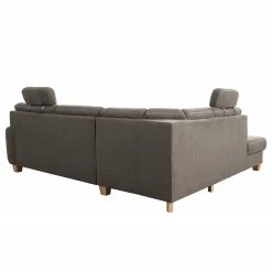 Loftscape Canapé d’angle Berlaar - Aspect cuir vieilli - Gris solino - Méridienne longue à gauche (vue de face) - Sans fonction couchage -loftscape Boutique 1000157849 190314 11255301464 GALLERYIMAGES P000000001000157849