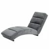Jack & Alice Chaise relax Seaham - Velours - Gris foncé -loftscape Boutique 1000159503 190320 12030500092 IMAGE P000000001000159503
