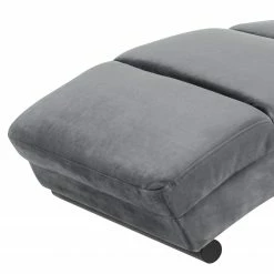 Jack & Alice Chaise relax Seaham - Velours - Gris foncé -loftscape Boutique 1000159503 190320 12030600097 GALLERYIMAGES P000000001000159503