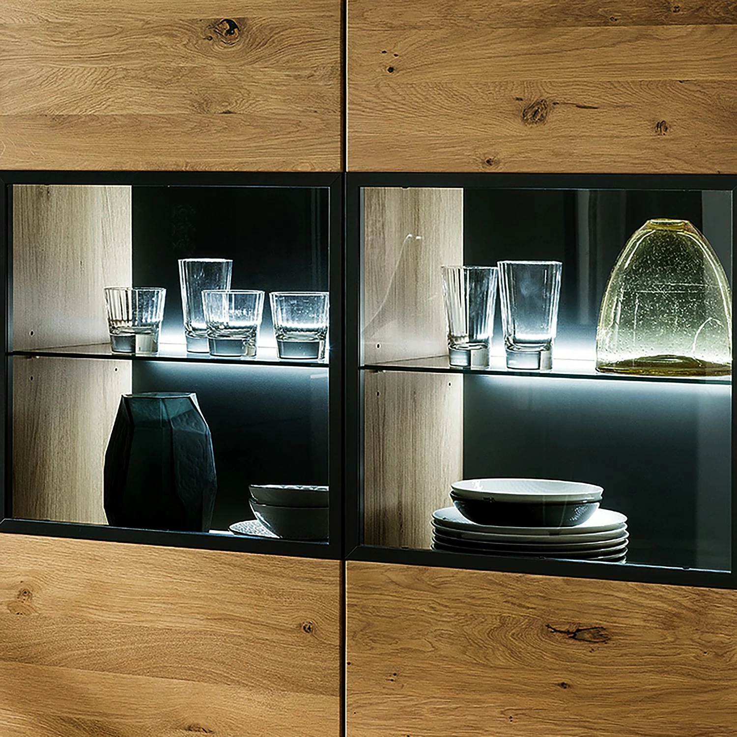 Naturoo Buffet haut Kiah I - Chêne à nœuds massif 7 Naturoo Buffet haut Kiah I - Chêne à nœuds massif – Image 5