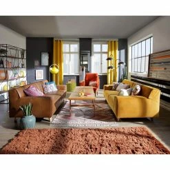 Tom Tailor Canapé Nordic Chic (2 places) - Cuir véritable - Cognac -loftscape Boutique 1000161922 190304 11481400043 MOOD GALLERYIMAGES P000000001000161922 mood