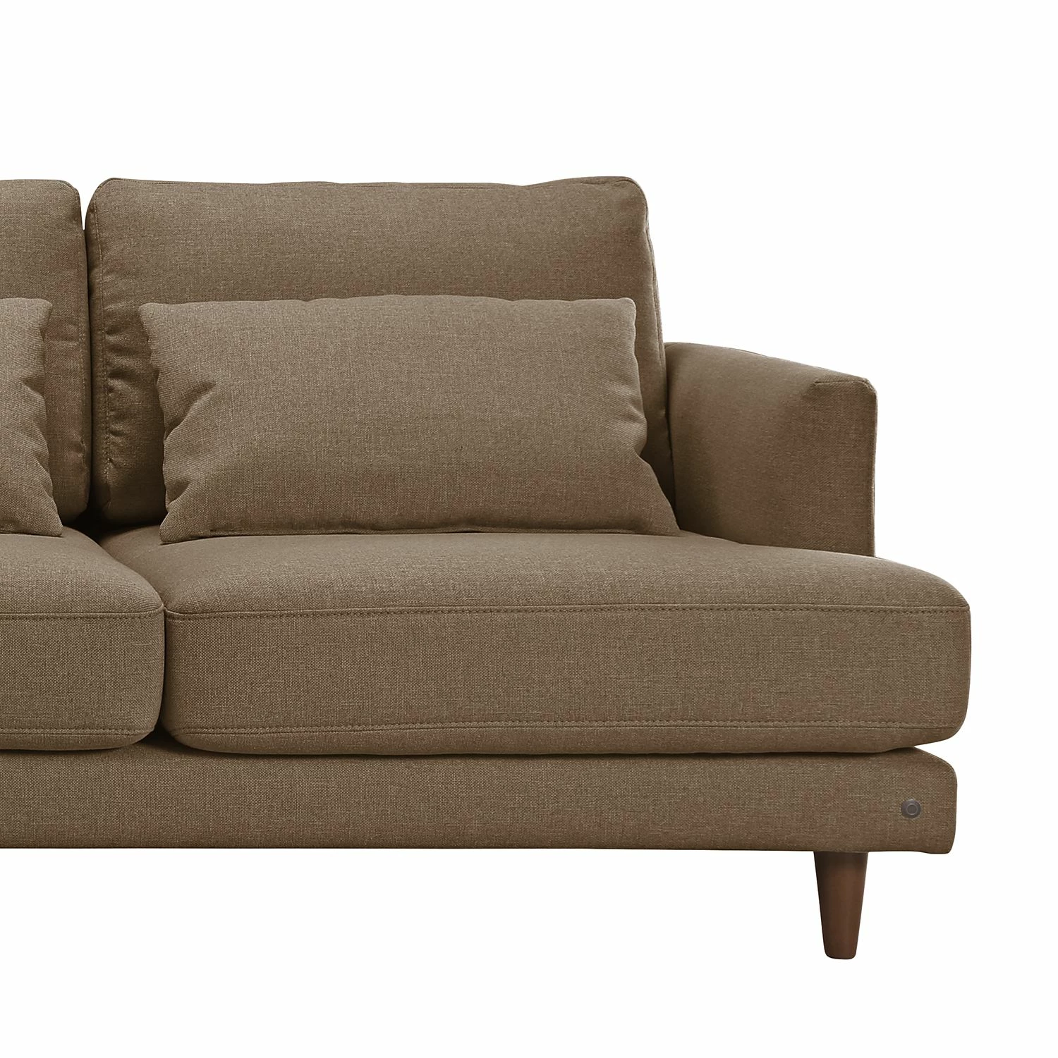 Tom Tailor Canapé Westcoast (3 places) - Tissu - Havanne - 3 coussins 10 Tom Tailor Canapé Westcoast (3 places) - Tissu - Havanne - 3 coussins – Image 8