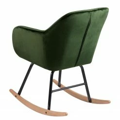 Mørteens Rocking chair Bolands II - Velours/ Métal - Vert sapin -loftscape Boutique 1000163171 190315 15245300034 GALLERYIMAGES P000000001000163171