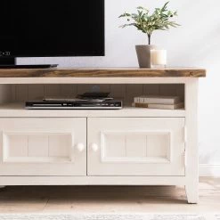 Maison Belfort Meuble TV Balignton - Pin massif - Pin blanc / Pin 18 Maison Belfort Meuble TV Balignton - Pin massif - Pin blanc / Pin -loftscape Boutique 1000163970 211116 12494000158 DETAILS P000000001000163970