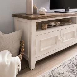 Maison Belfort Meuble TV Balignton - Pin massif - Pin blanc / Pin 19 Maison Belfort Meuble TV Balignton - Pin massif - Pin blanc / Pin -loftscape Boutique 1000163970 211116 12494000169 DETAILS P000000001000163970