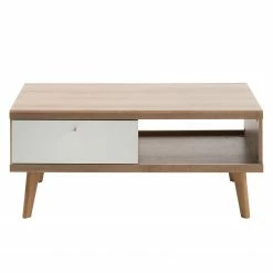 Norrwood Table basse Gyland - Blanc matt / Imitation chêne Riviera -loftscape Boutique 1000163990 190307 08392100016 GALLERYIMAGES P000000001000163990