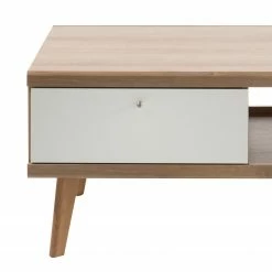 Norrwood Table basse Gyland - Blanc matt / Imitation chêne Riviera -loftscape Boutique 1000163990 190307 08392100018 GALLERYIMAGES P000000001000163990