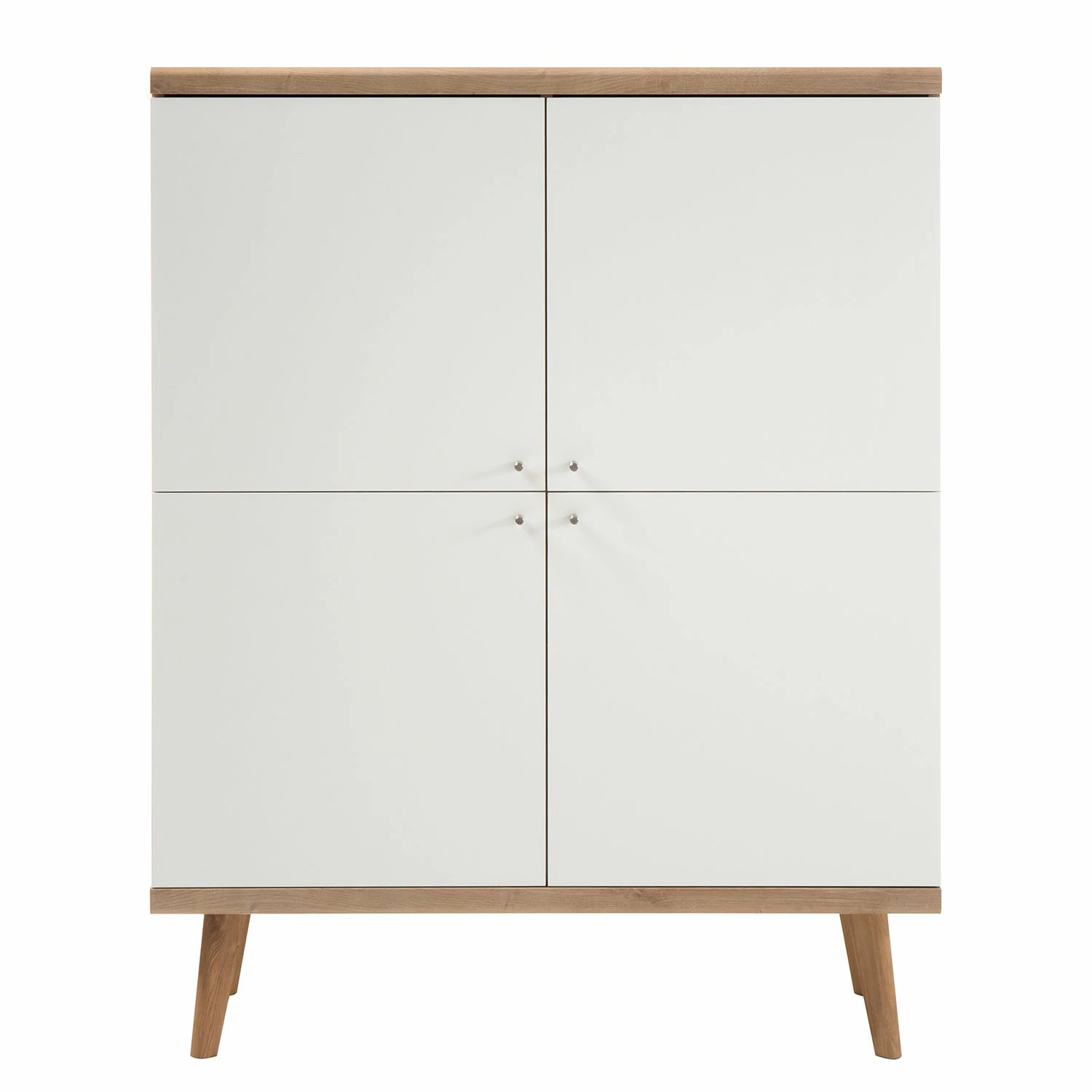 Norrwood Buffet Gyland - Blanc matt / Imitation chêne Riviera 8 Norrwood Buffet Gyland - Blanc matt / Imitation chêne Riviera – Image 6