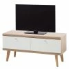 Norrwood Meuble TV Gyland I - Blanc matt / Imitation chêne Riviera 1 Norrwood Meuble TV Gyland I - Blanc matt / Imitation chêne Riviera -loftscape Boutique 1000164006 190307 08392200039 IMAGE P000000001000164006