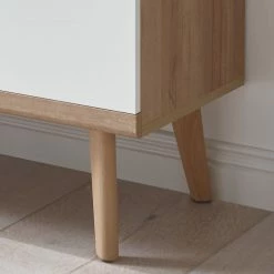 Norrwood Vitrine Gyland - Blanc matt / Imitation chêne Riviera -loftscape Boutique 1000164022 190307 08392500110 GALLERYIMAGES P000000001000164022