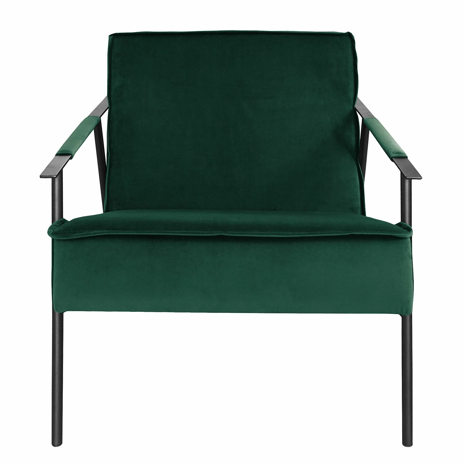Jack & Alice Fauteuil Canoas II - Velours - Velours Ravi: Vert vieilli 4 Jack & Alice Fauteuil Canoas II - Velours - Velours Ravi: Vert vieilli – Image 2