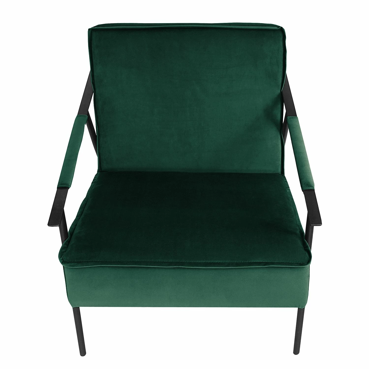 Jack & Alice Fauteuil Canoas II - Velours - Velours Ravi: Vert vieilli 5 Jack & Alice Fauteuil Canoas II - Velours - Velours Ravi: Vert vieilli – Image 3