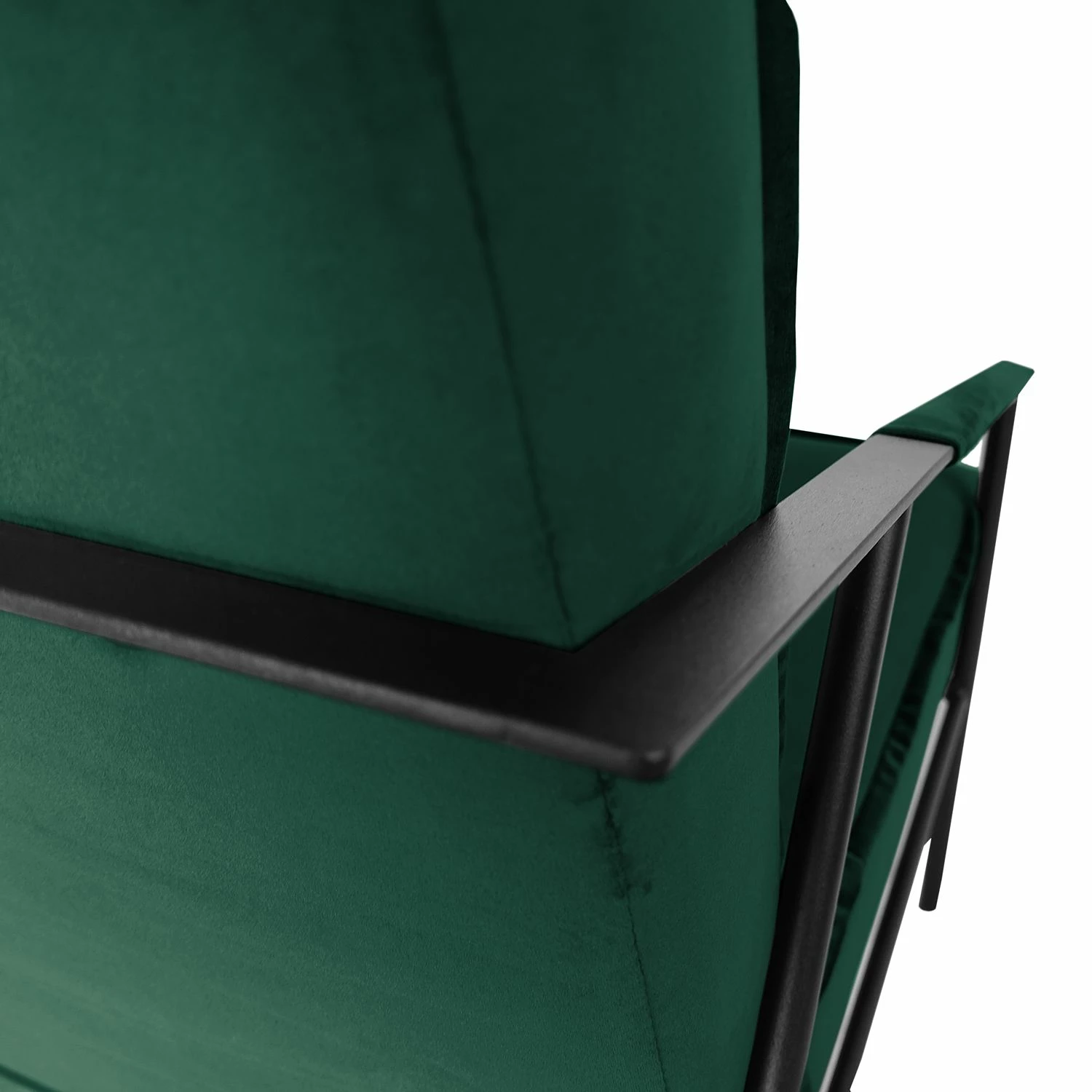 Jack & Alice Fauteuil Canoas II - Velours - Velours Ravi: Vert vieilli 9 Jack & Alice Fauteuil Canoas II - Velours - Velours Ravi: Vert vieilli – Image 7
