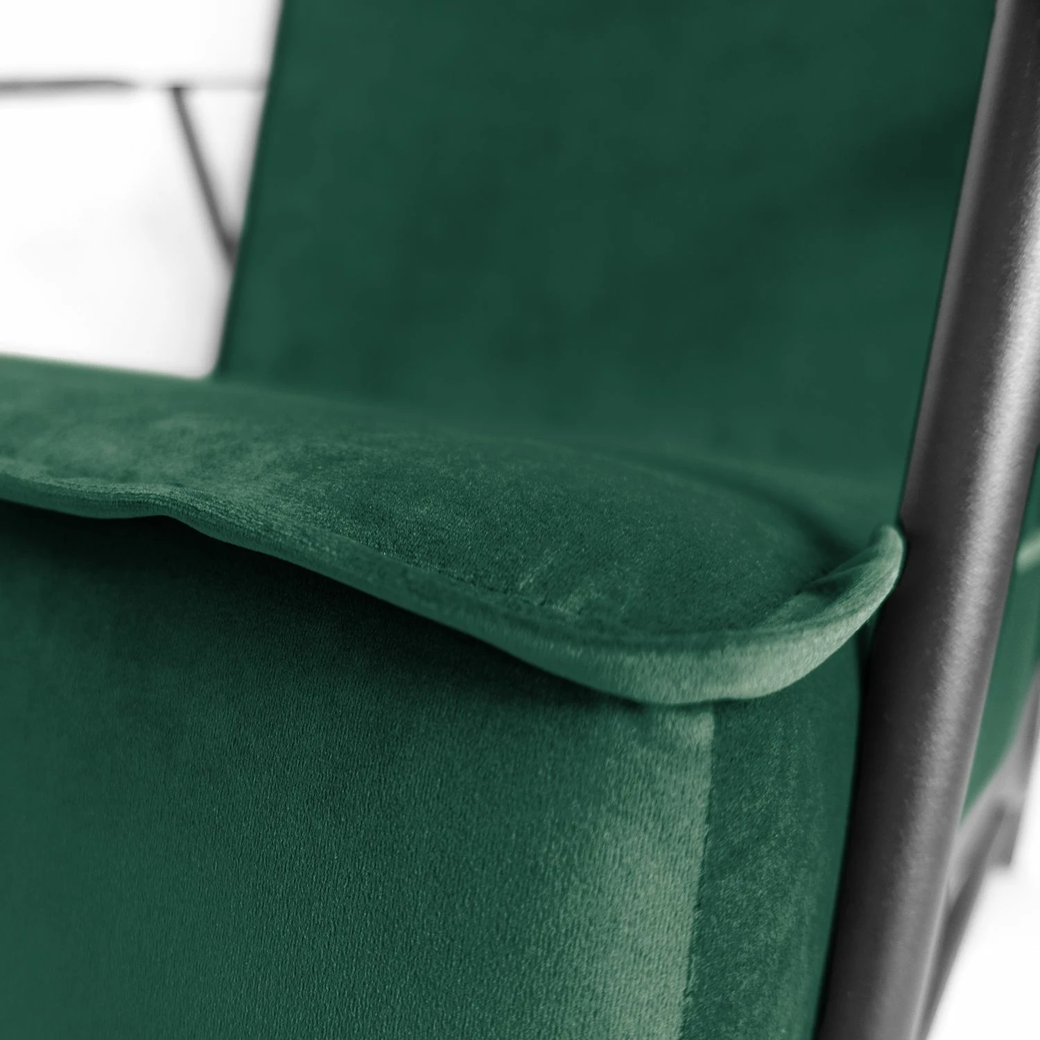Jack & Alice Fauteuil Canoas II - Velours - Velours Ravi: Vert vieilli 10 Jack & Alice Fauteuil Canoas II - Velours - Velours Ravi: Vert vieilli – Image 8