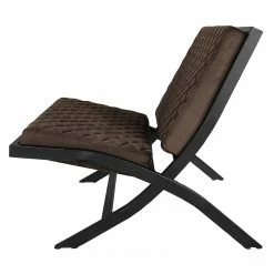 Ars manufacti Fauteuil Bourke I - Aspect cuir vieilli - Marron foncé -loftscape Boutique 1000164177 190522 16033700112 GALLERYIMAGES P000000001000164177