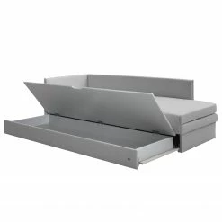 Tom Tailor Canapé convertible Guest - Gris - Accoudoir monté à gauche (vu de face) - 2 coussins -loftscape Boutique 1000164523 190823 19252400006 DETAILS P000000001000164523